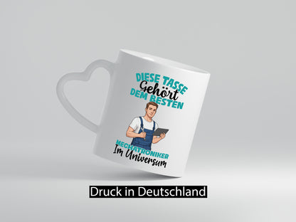 Im Universum: Mechatroniker | KFZ lustig Humor Geschenkidee Geschenk Tasse