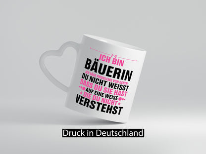 Problemlöserin: Bäuerin | Bauernhof Landwirtschaft lustiger Spruch Geschenk