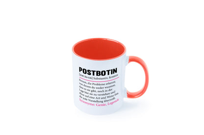 Postbotin | Beruf Post lustiger Spruch Briefträger v2 Humor Arbeit Kollegen