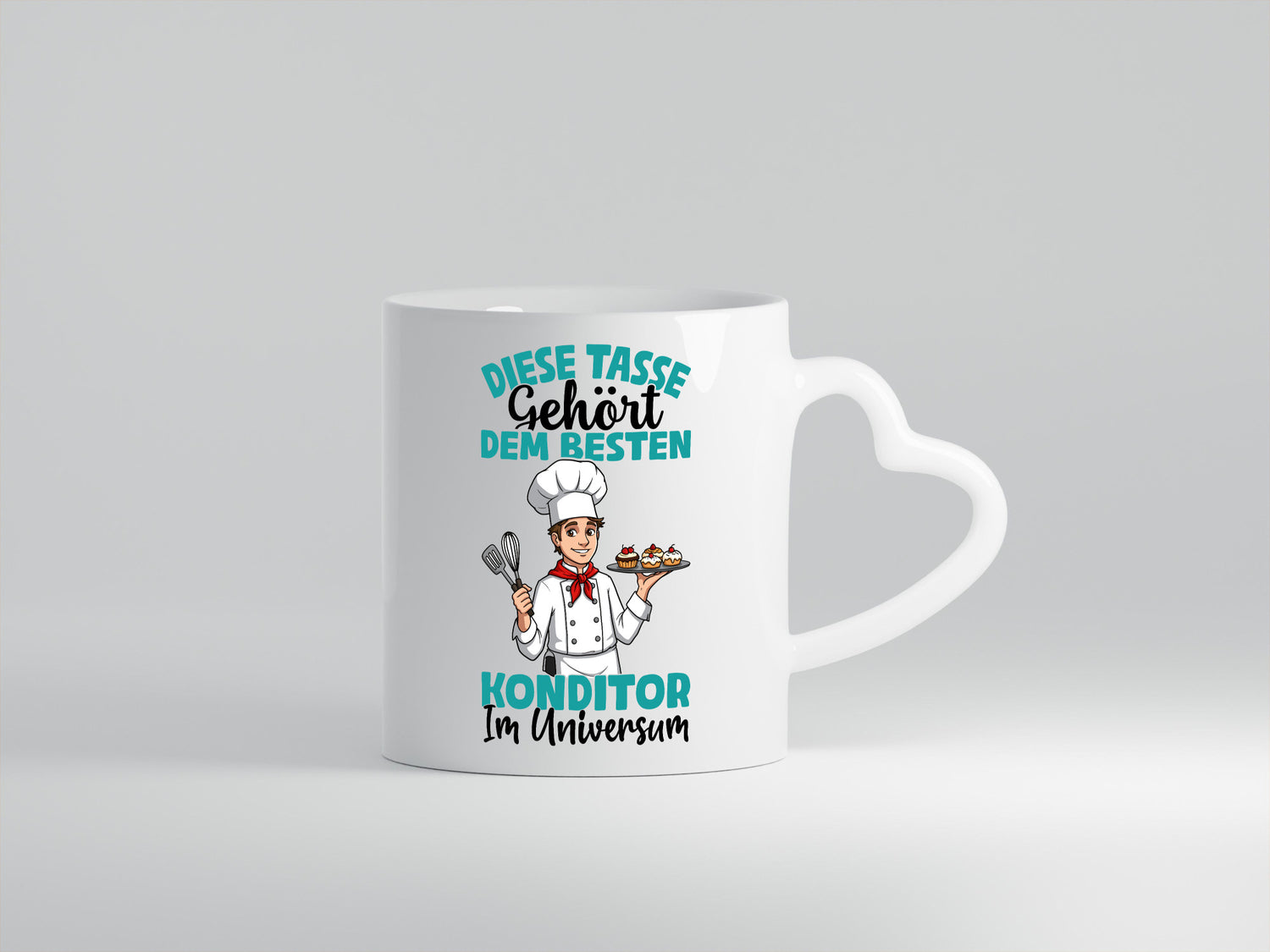 Im Universum: Konditor | Konditorei Humor Geschenkidee Tasse
