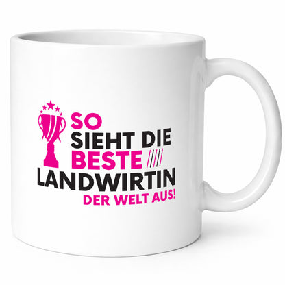 Die Weltbeste Landwirtin| Bäuerin | Landwirtschaft Humor Geschenkidee Tasse