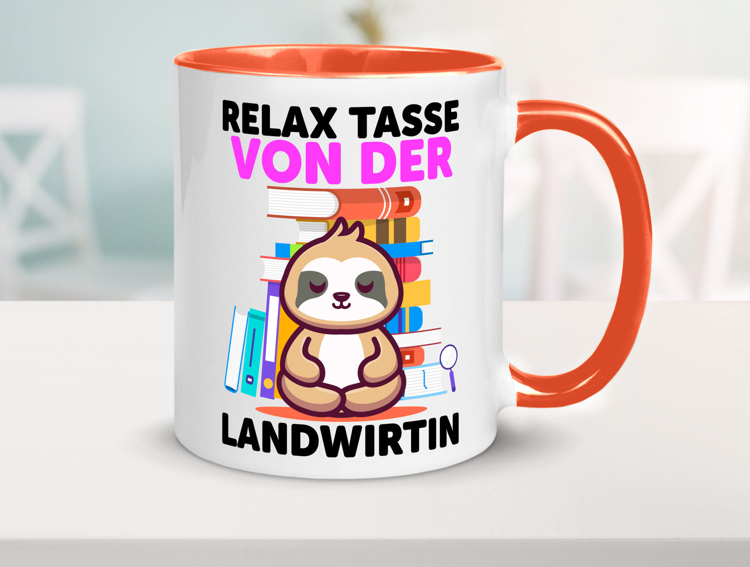 Relax Tasse: Landwirtin| Bäuerin | Landwirtschaft Geschenk Humor Geschenkidee