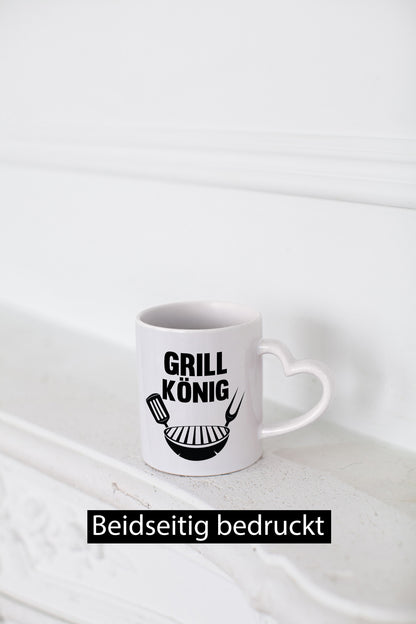 Grill König | Meister Bester lustiger Spruch Geschenk Humor Geschenkidee Tasse