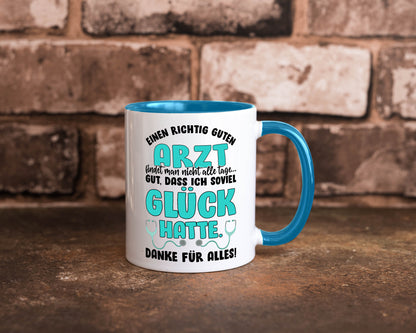 Richtig guter Arzt | Dankeschön Tasse Ärzte Spruch vl9 Humor Geschenkidee