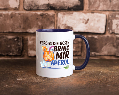 Bring mir Aperol | Rosen Paar Party Geschenkidee Humor Tasse