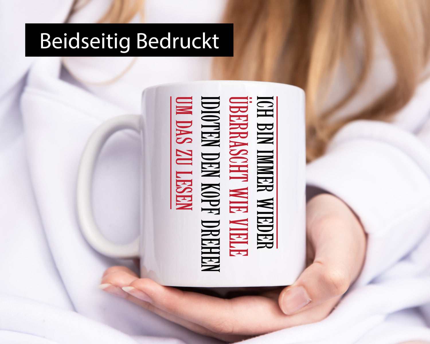 Überrascht wie viele Idioten Kopf drehen | lustiger Spruch v2 Humor