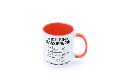 Löse Probleme: Kassiererin Geschenkidee Humor Tasse