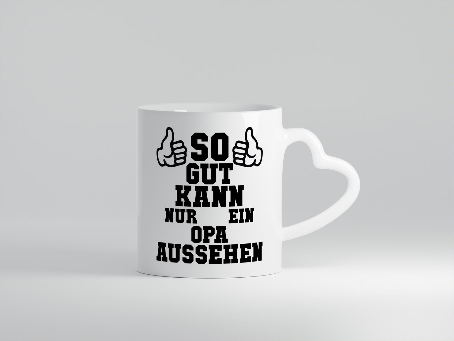 Opa sieht gut aus | Großvater Enkel Humor Familie Geschenkidee Tasse