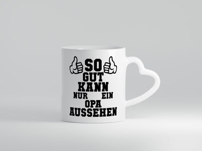 Opa sieht gut aus | Großvater Enkel Humor Familie Geschenkidee Tasse