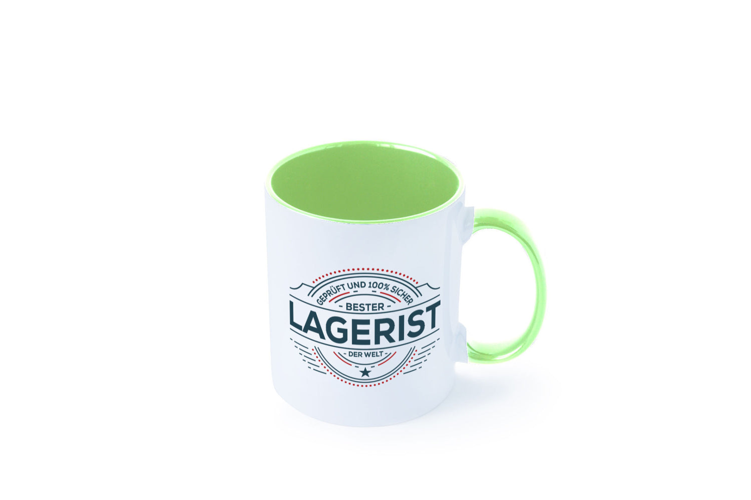 Geprüft und sicher: Lagerist | Lageristen Lager Arbeiter lustiger Spruch