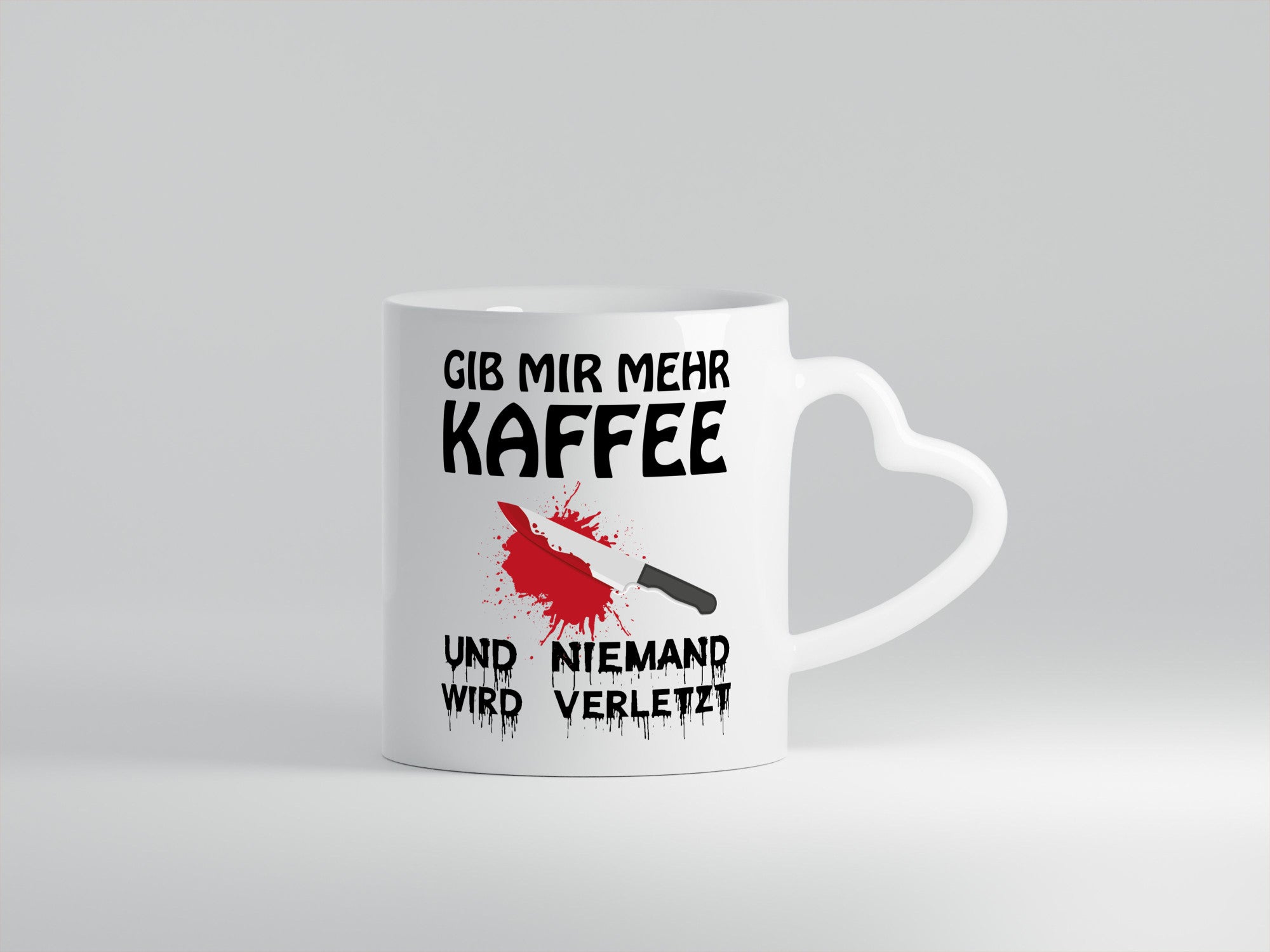 Gib mir mein Kaffee Geschenk Humor Geschenkidee lustiger Spruch Tasse