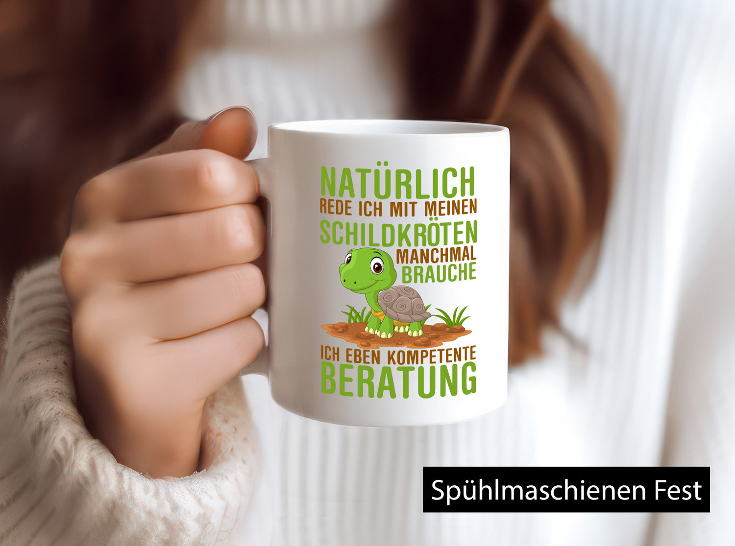 Natürlich rede ich mit Schildkröten | Schildkrötenliebhaber lustiger Spruch