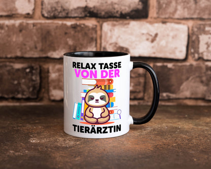 Relax Tasse: Tierärztin | Mediziner Tiermedizin Humor Tierliebhaber