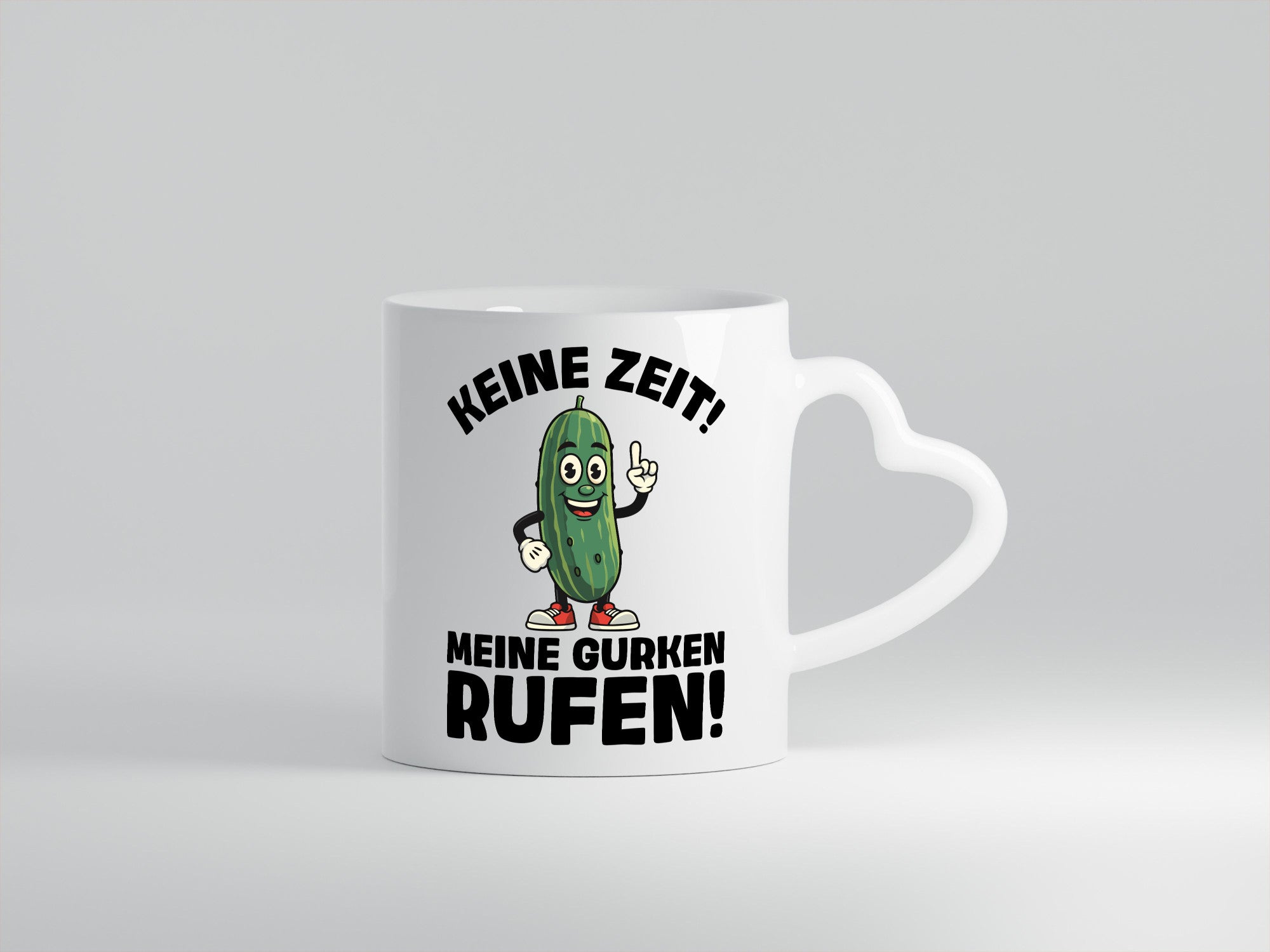 Keine Zeit meine gurken rufen | Hobbygärtner Gurcken Geschenkidee Humor Tasse