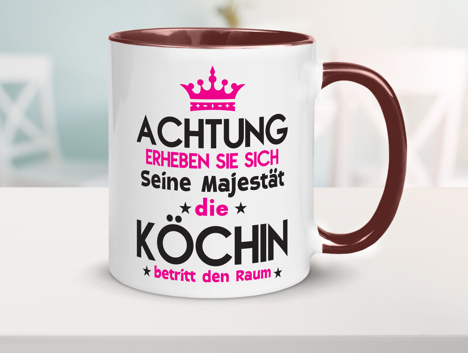 Seine Majestät Köchin | Chefköchin Chefkoch Humor Arbeit Kollegen Büro