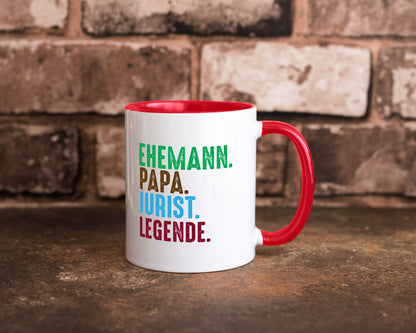 Ehemann Mama Jurist Legende | Anwalt Jura lustig Familie Geschenkidee Geschenk