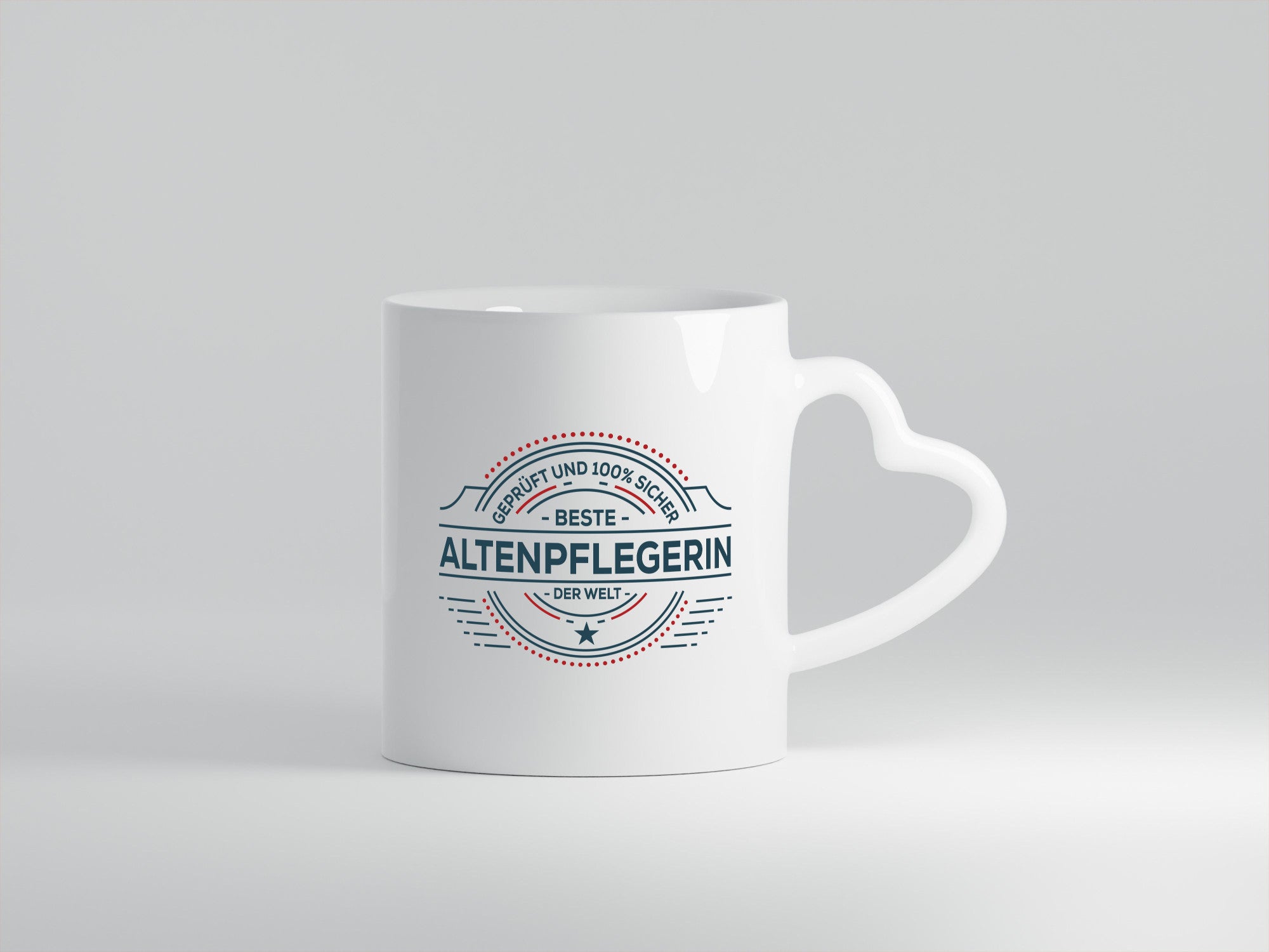Geprüft und sicher: Altenpflegerin | Pflegepersonal Pflege Geschenk Humor