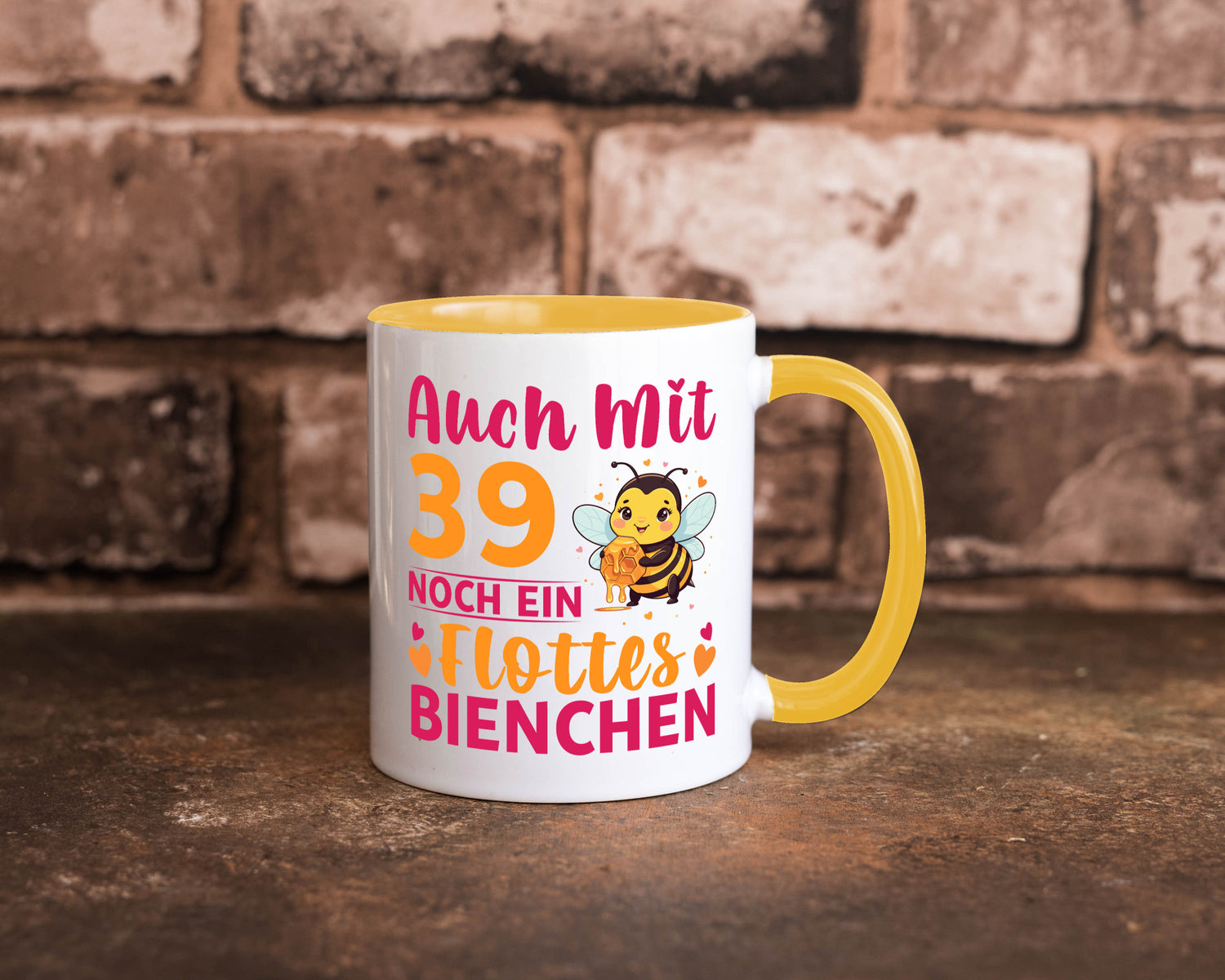 39. Geburtstag | Flottes Bienchen 39 Jahre lustiger Spruch Geschenk