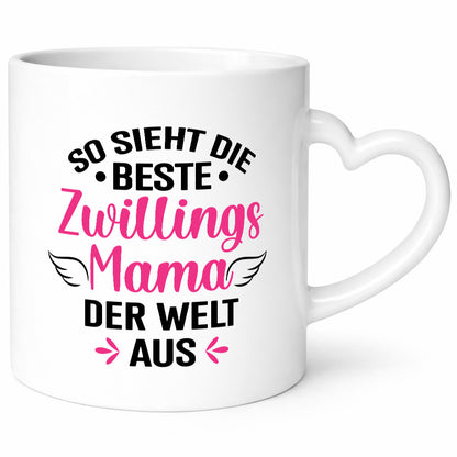 So sieht die Beste Zwillingsmama der Welt aus | Mama lustiger Spruch Geschenk