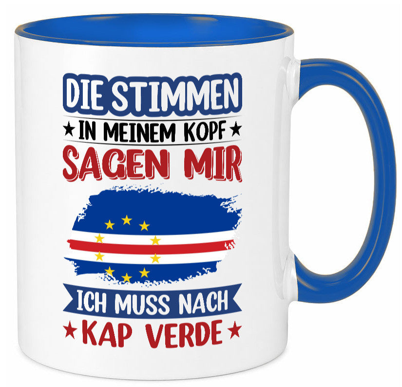 Kap Verde | Urlaub Stimmen in meinem Kopf Traumland lustig Humor Geschenkidee