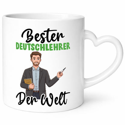 Bester Deutschlehrer | Lehrer Schule v2 lustiger Spruch Geschenk Humor