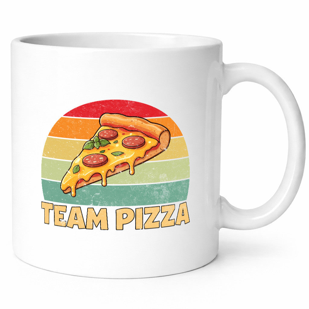Team Pizza | Pizzaliebhaber Lover v2 Geschenkidee Humor Tasse