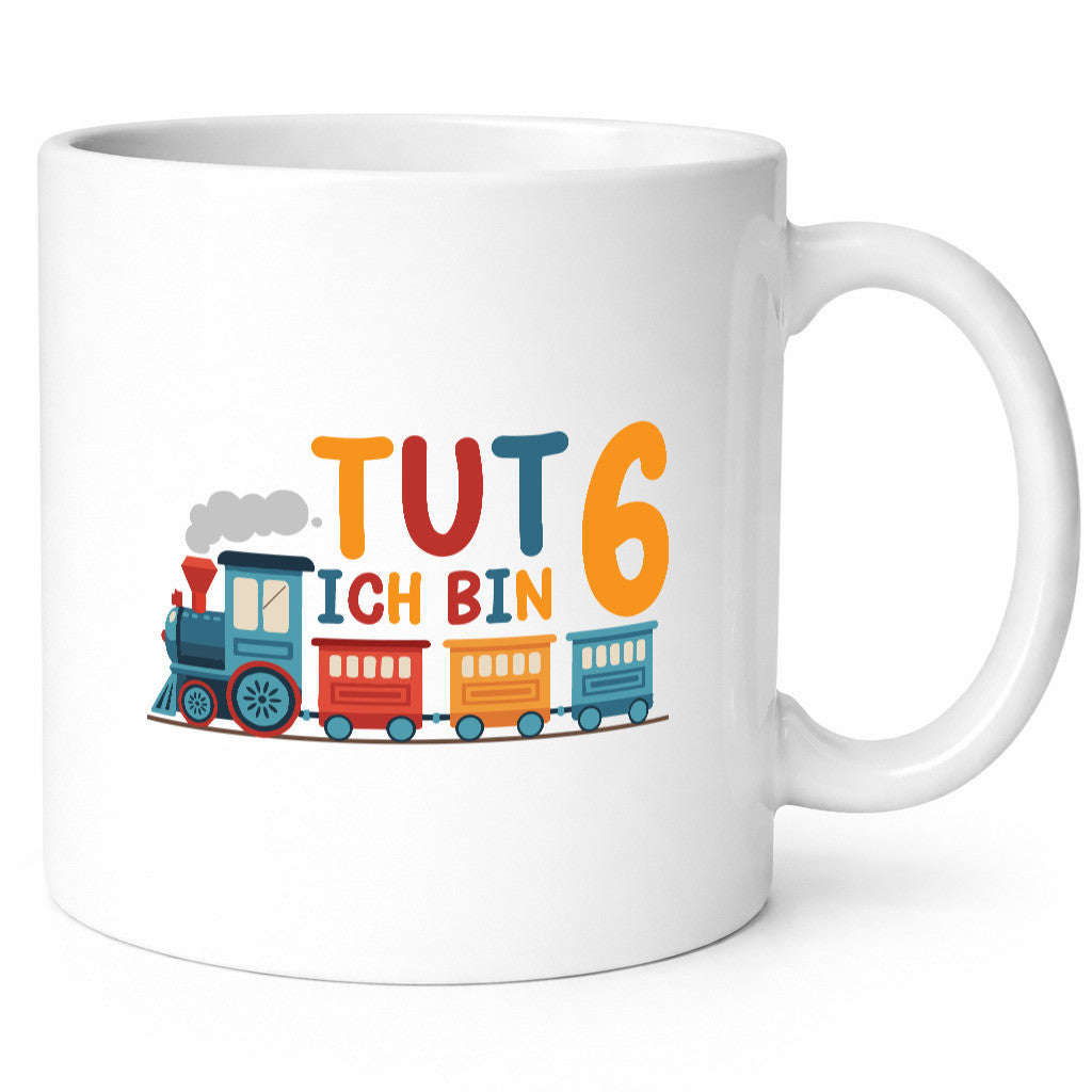 6. Geburtstag | 6 Jahre Eisenbahn Zug junge lustiger Spruch Geschenk