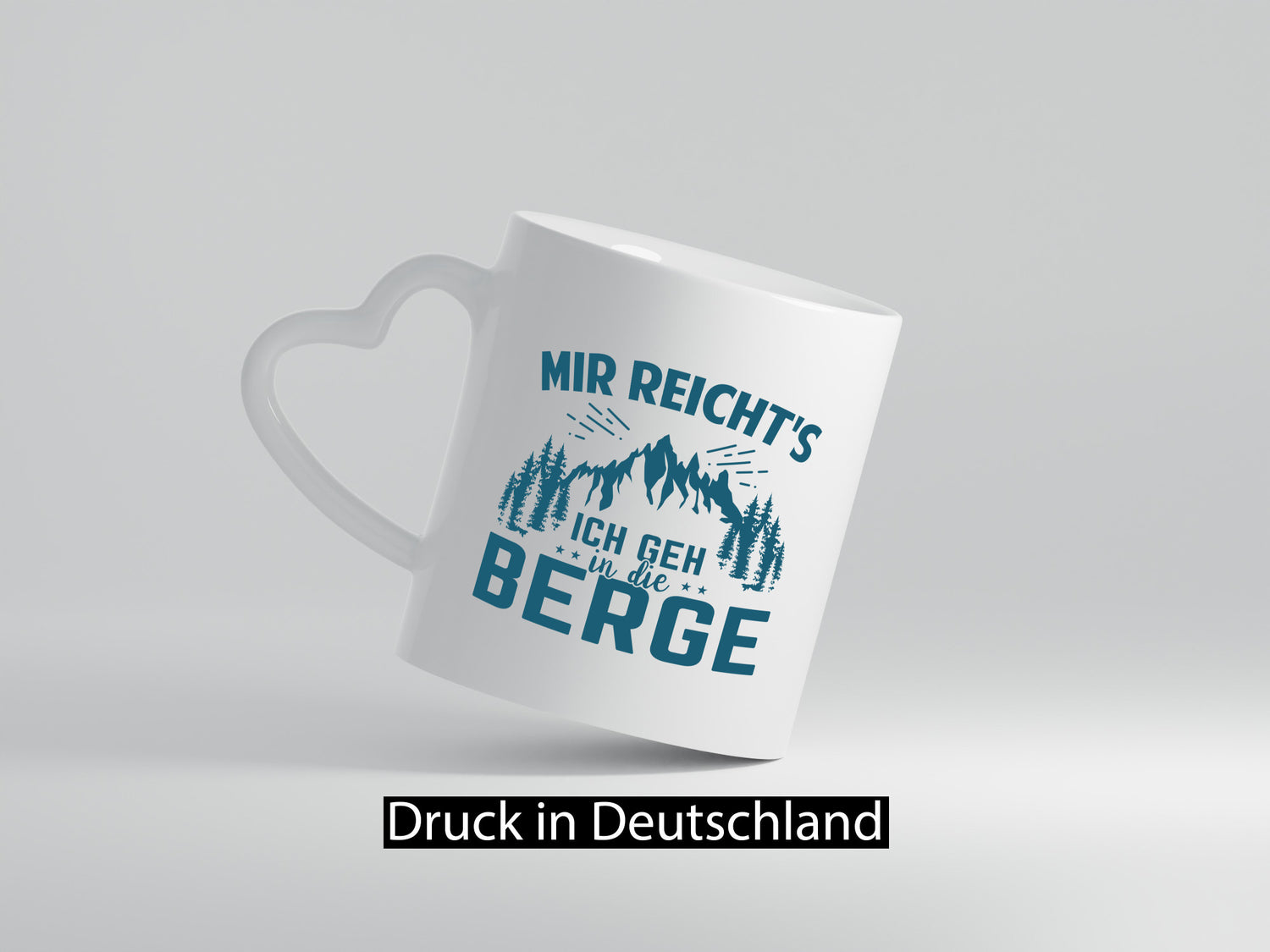Ich geh in die Berge | Bäume lustig Humor Geschenkidee Geschenk Tasse