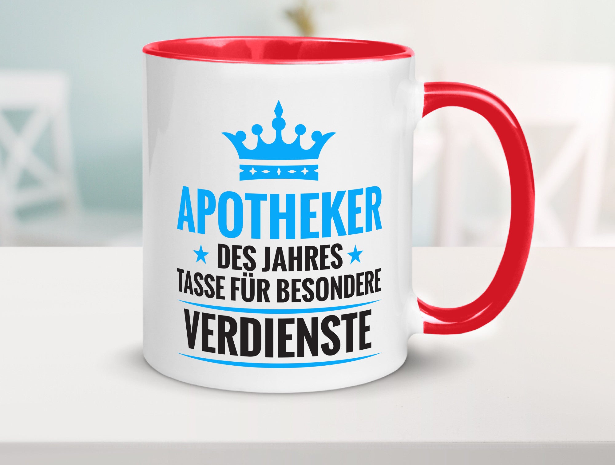 Besonderer Verdienst: Apotheker | Apotheke Pharmazie lustiger Spruch Geschenk