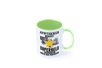 Bedeutung von Apotheker | Apotheke Pharmazie Humor Geschenkidee Tasse