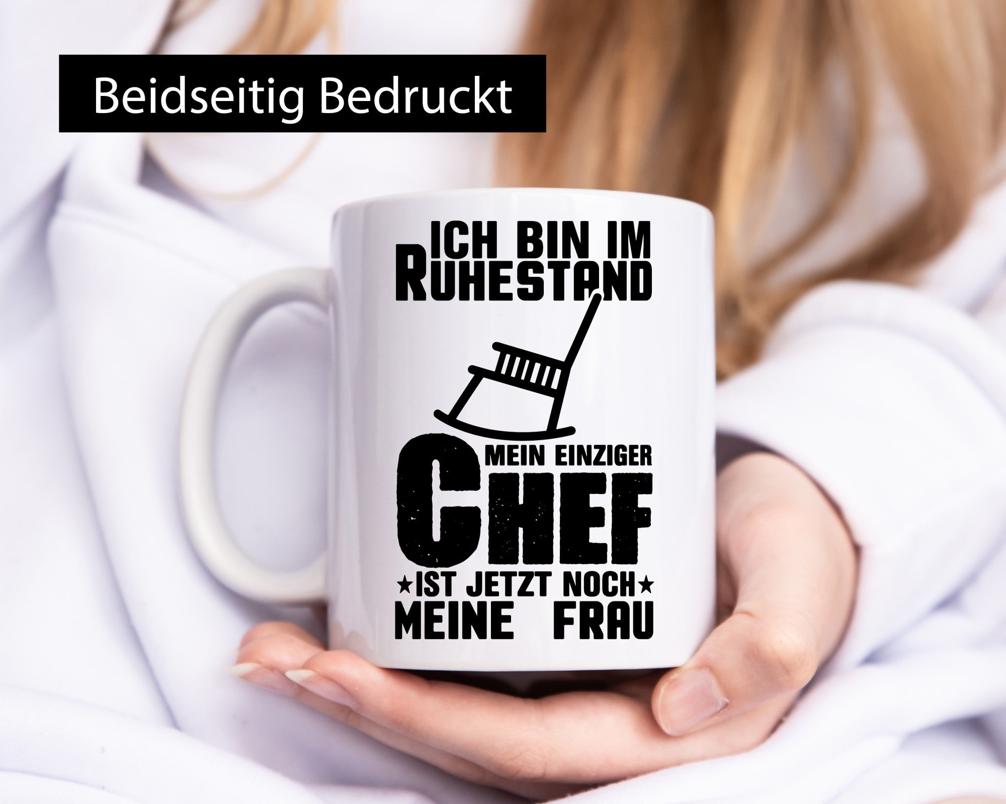 Ich bin im Ruhestand lustig Jubiläum Geschenk Tasse