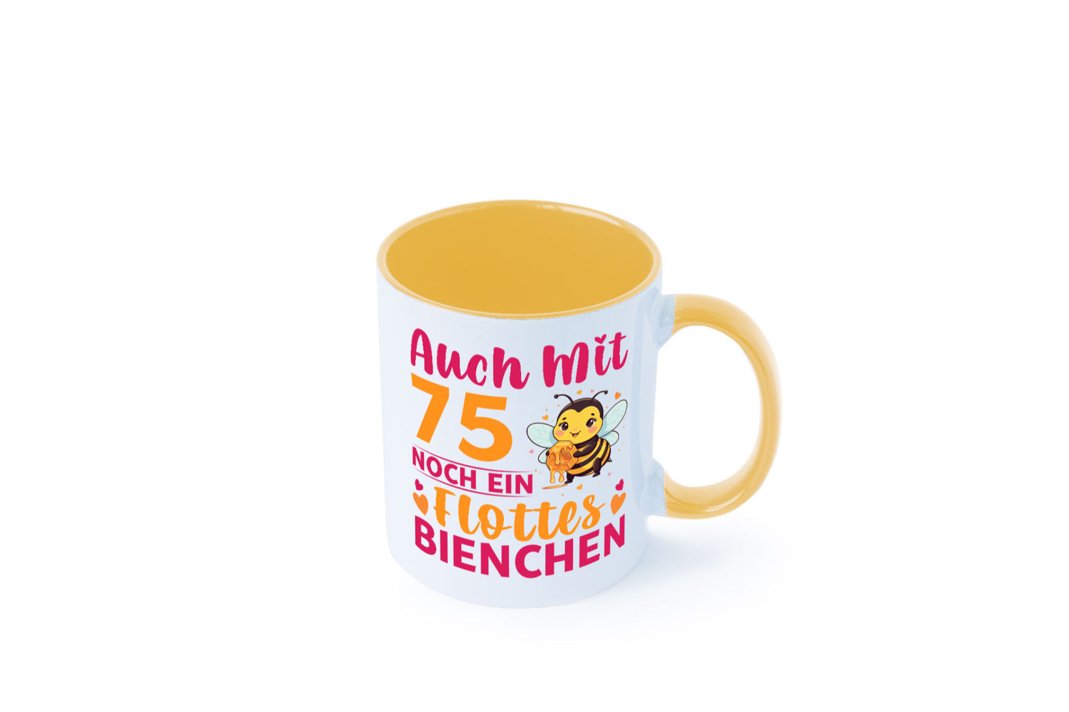 75. Geburtstag | Flottes Bienchen 75 Jahre v2 Geschenk Geschenkidee lustiger
