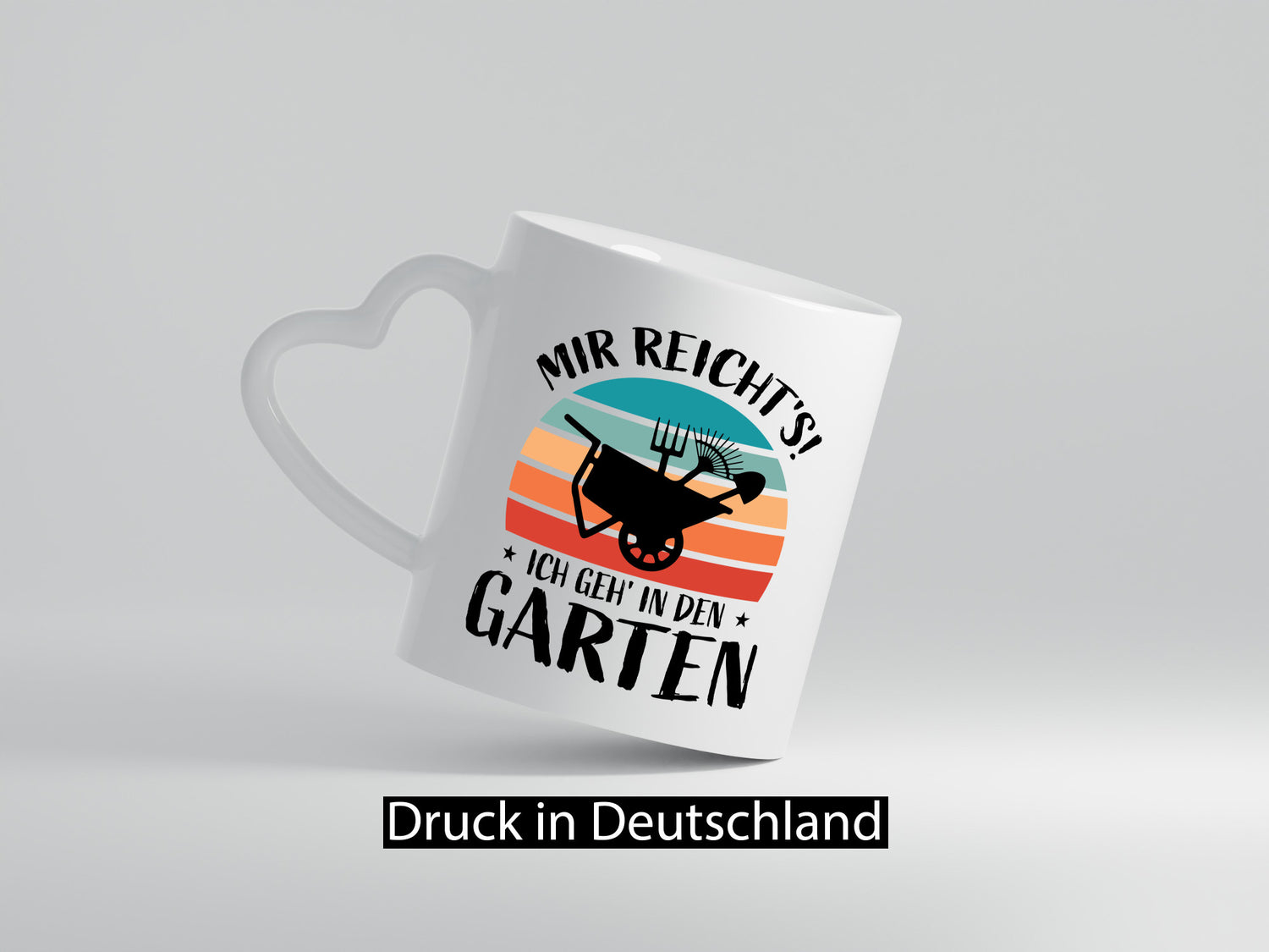 Mir reichts ich geh in den Garten | Gartenarbeit lustiger Spruch Geschenk