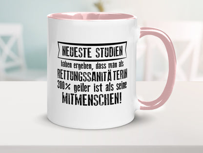 Neuste Studien: Rettungssanitäterin | Sanitäter lustiger Spruch Geschenk Humor