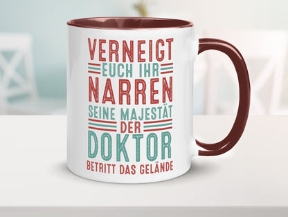 Verneigt euch: Doktor | Doktorand Doktortitel v2 Geschenk Humor Geschenkidee