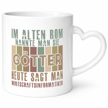 Heute sagt man: Wirtschaftsinformatiker lustiger Spruch Geschenk Humor