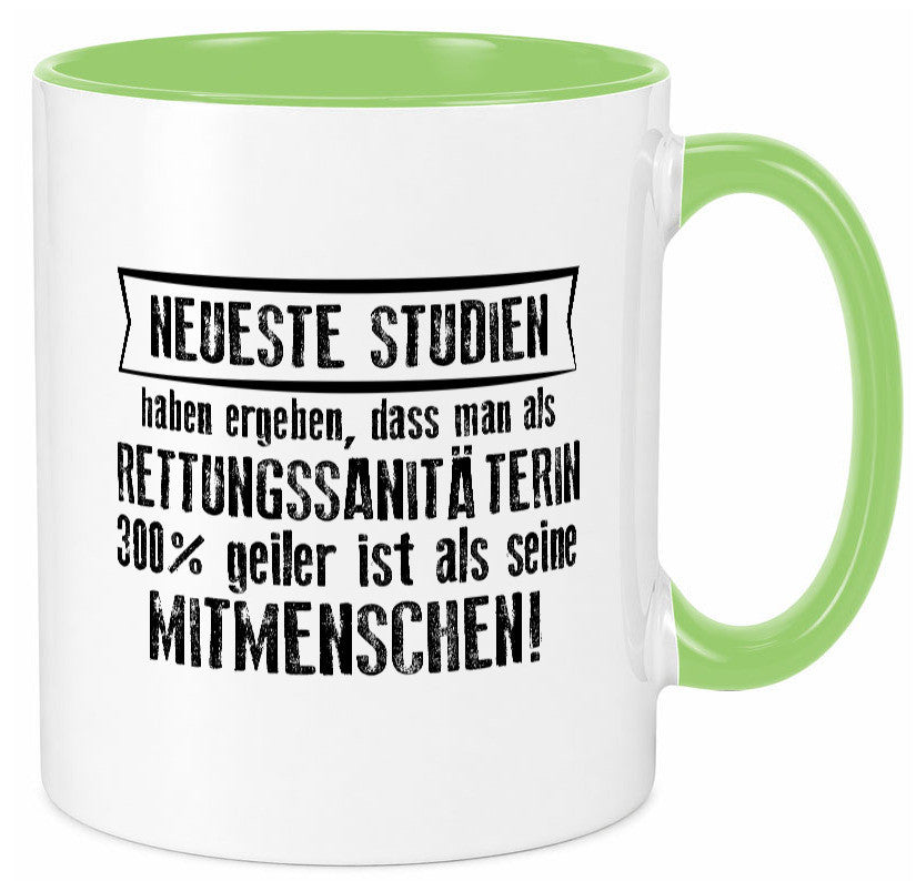 Neuste Studien: Rettungssanitäterin | Sanitäter lustiger Spruch Geschenk Humor