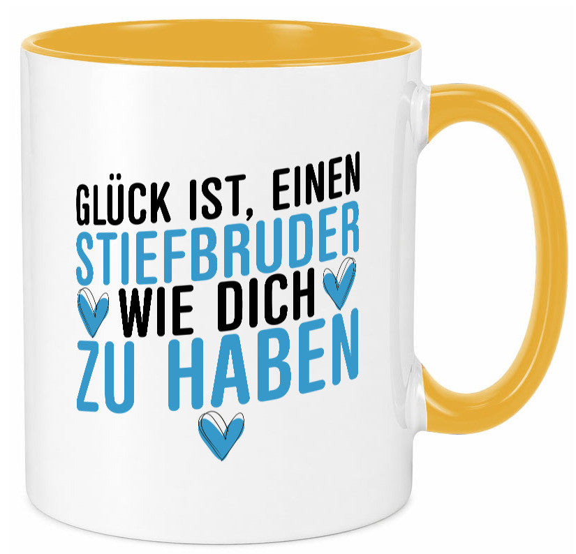 Stiefbruder wie dich | Glück lieber Bruder Geburtstag Geschenkidee Humor Tasse