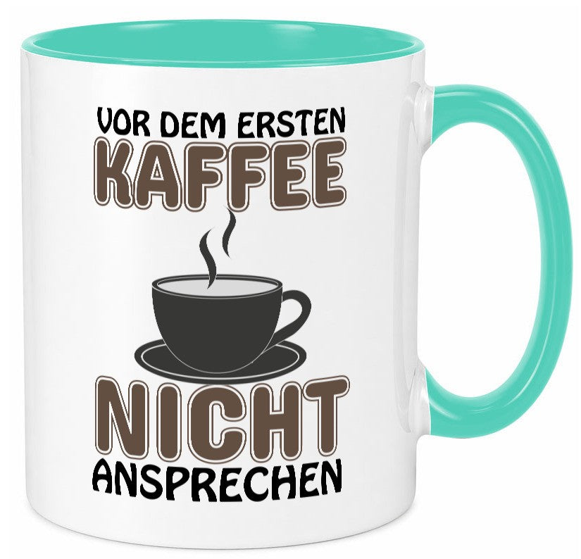 Nicht ansprechen lustiger Spruch Geschenk Humor Geschenkidee Tasse