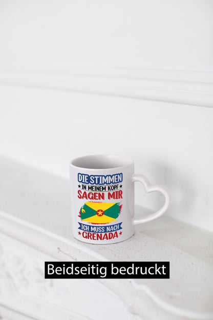 Grenada | Urlaub Stimmen in meinem Kopf Traumland Geschenk Humor Geschenkidee