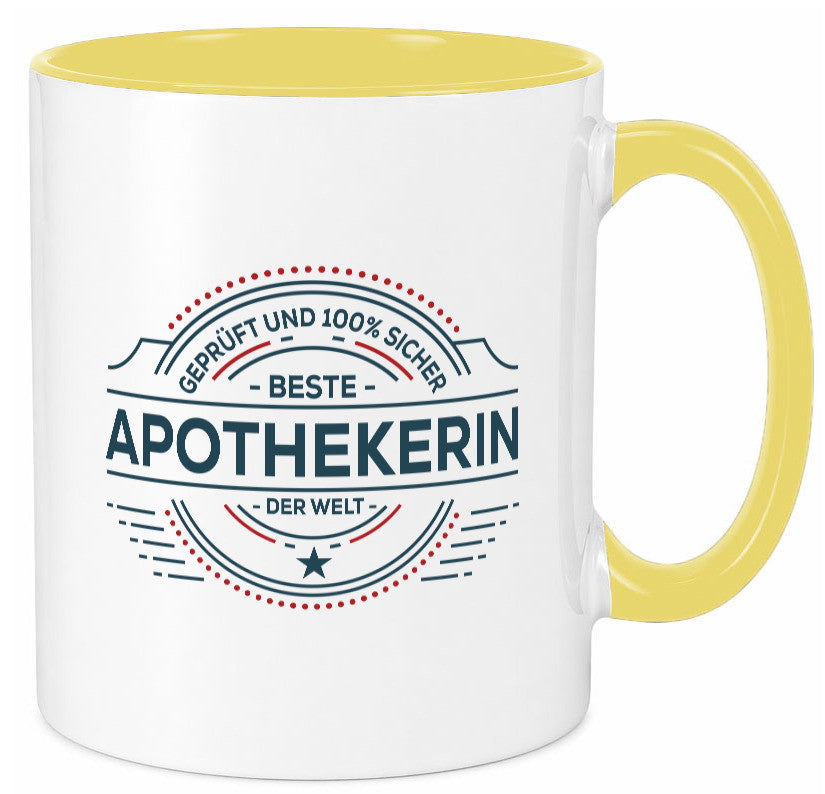 Geprüft und sicher: Apothekerin | Apotheke Pharmazie lustig Humor Geschenkidee