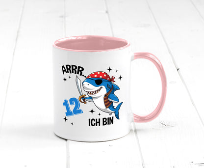 12. Geburtstag | 12 Jahre Arr Pirat Hai Piraten Geschenk Geschenkidee lustiger
