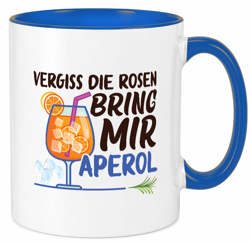 Bring mir Aperol | Rosen Paar Party Geschenkidee Humor Tasse