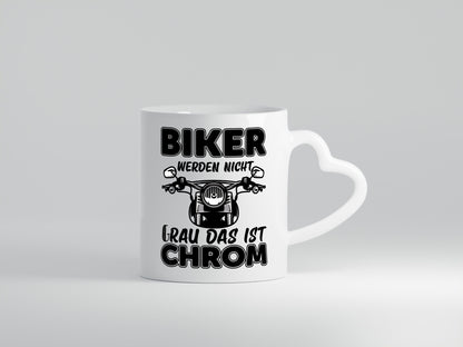 Biker werden nicht grau | Motorradfahrer Tasse Humor Geschenkidee