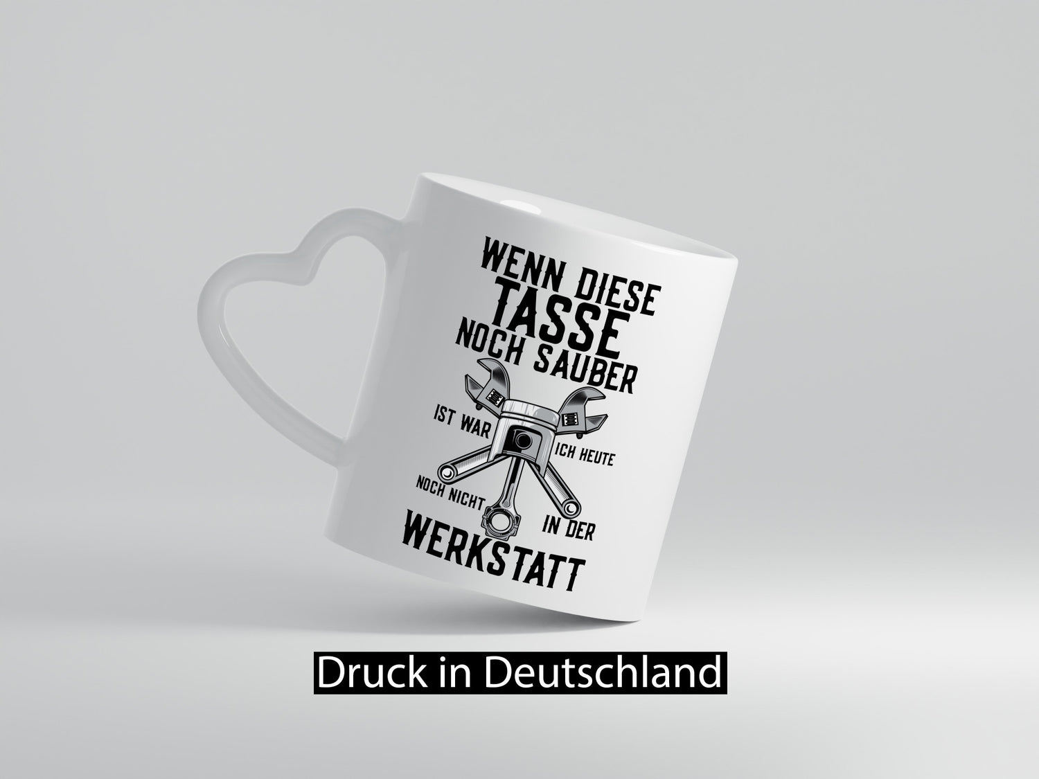 Werkstatt | KFZ Mechaniker Auto Werkzeug Zahnrad lustiger Spruch Geschenk Humor
