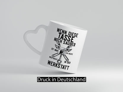 Werkstatt | KFZ Mechaniker Auto Werkzeug Zahnrad lustiger Spruch Geschenk Humor