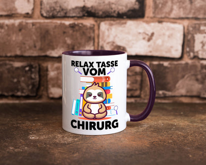Relax Tasse: Chirurg | Medizin Chirurgie Geschenk Humor Geschenkidee lustiger