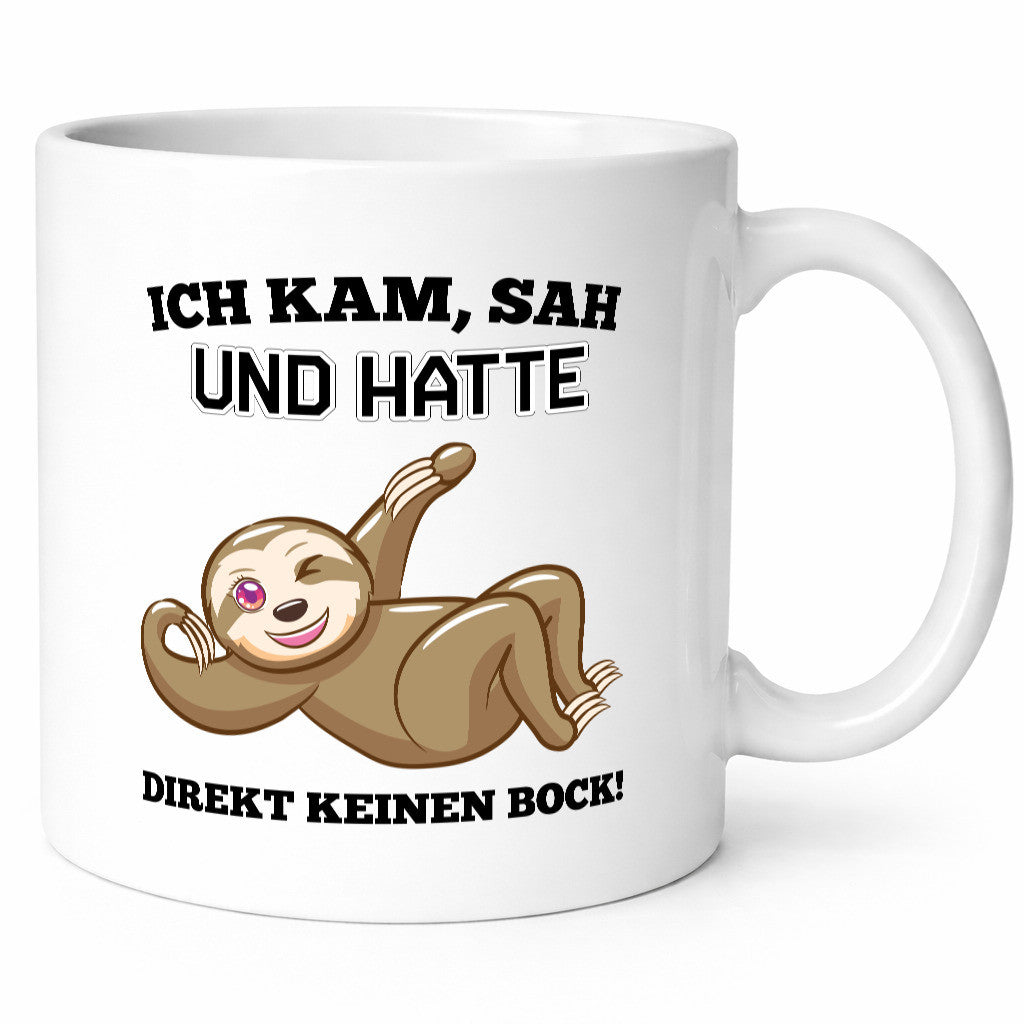 Ich hab kein Bock Geschenk Humor Geschenkidee lustiger Spruch Tasse