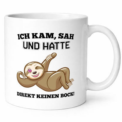 Ich hab kein Bock Geschenk Humor Geschenkidee lustiger Spruch Tasse