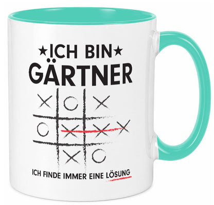 Lösung finden: Gärtner | Gartenbau v2 Geschenk Humor Geschenkidee lustiger